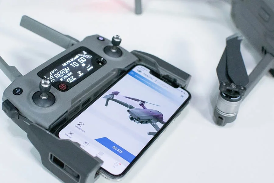 aerial photography with drones